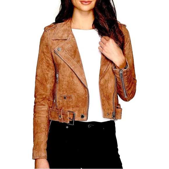BlankNYC suede leather moto jacket xs - Picture 3 of 10
